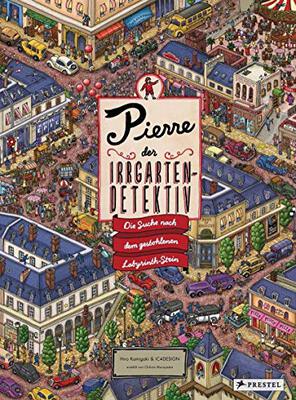 Alle Details zum Kinderbuch Pierre, der Irrgarten-Detektiv: Die Suche nach dem gestohlenen Labyrinth-Stein und ähnlichen Büchern