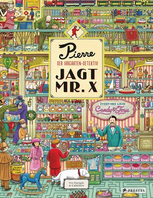 Alle Details zum Kinderbuch Pierre, der Irrgarten-Detektiv, jagt Mr. X und ähnlichen Büchern