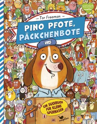 Alle Details zum Kinderbuch Pino Pfote, Päckchenbote – Band 1: Ein Suchbuch für kleine Spürnasen und ähnlichen Büchern