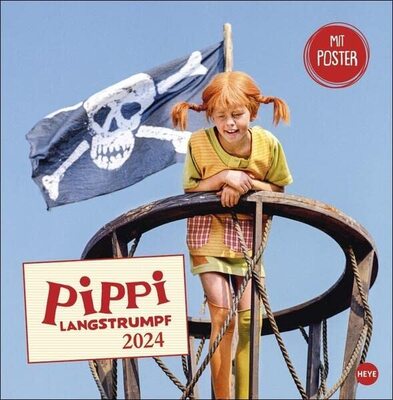 Alle Details zum Kinderbuch Pippi Langstrumpf Broschurkalender 2024 und ähnlichen Büchern