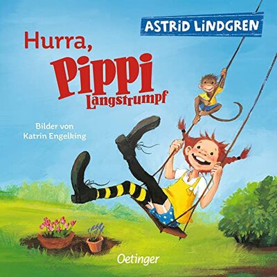 Hurra, Pippi Langstrumpf: Fröhliches, stabiles Pappbilderbuch zum Kennenlernen der Astrid Lindgren Kinderbuch-Klassiker für Kinder ab 2 Jahren bei Amazon bestellen
