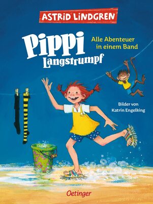 Pippi Langstrumpf. Alle Abenteuer in einem Band: Astrid Lindgren Kinderbuch-Klassiker in einem Band zum Vorlesen oder Selbstlesen ab 6 Jahren. Modern und farbig illustriert von Katrin Engelking bei Amazon bestellen