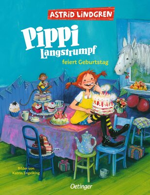 Alle Details zum Kinderbuch Pippi Langstrumpf feiert Geburtstag: Astrid Lindgren Kinderbuch-Klassiker. Kindergeburtstag mit Pippi. Oetinger Bilderbuch und Vorlesebuch ab 4 Jahren und ähnlichen Büchern