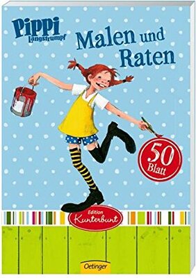 Alle Details zum Kinderbuch Pippi Langstrumpf Malblock Malen und Raten und ähnlichen Büchern