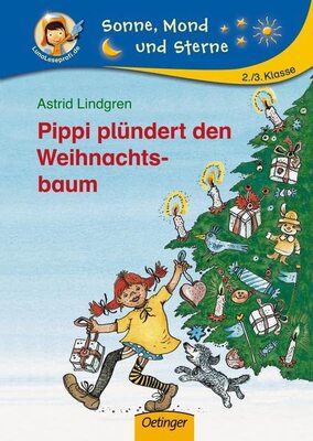 Alle Details zum Kinderbuch Pippi plündert den Weihnachtsbaum: Lesestarter. 3. Lesestufe. Astrid Lindgren Kinderbuch-Klassiker für Leseanfänger. Oetinger Erstlesebuch ab 8 Jahren und ähnlichen Büchern