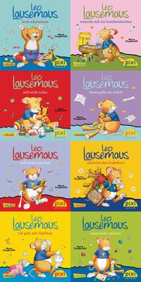 Pixi-8er-Set 219: Leo Lausemaus (8x1 Exemplar) (219): Leo Lausemaus lernt schwimmen; Leo Lausemaus will nicht teilen; Leo Lausemaus will nicht zum ... Großeltern; Leo Lesemaus - Lili geht au... bei Amazon bestellen
