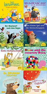 Alle Details zum Kinderbuch Pixi-8er-Set 254: Die beliebtesten Bilderbuch-Helden bei Pixi (8x1 Exemplar) (254) und ähnlichen Büchern