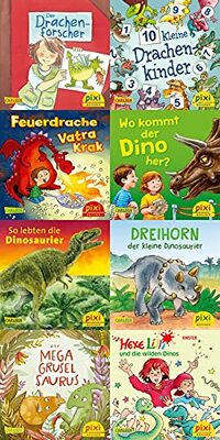 Pixi-8er-Set 279: Dinos und Drachen bei Pixi (8x1 Exemplar) (279) bei Amazon bestellen