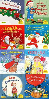 Alle Details zum Kinderbuch Pixi-8er-Set 37: Frohe Weihnachten mit Pixi (8x1 Exemplar) und ähnlichen Büchern