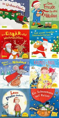 Alle Details zum Kinderbuch Pixi-8er-Set 37: Frohe Weihnachten mit Pixi (8x1 Exemplar) und ähnlichen Büchern