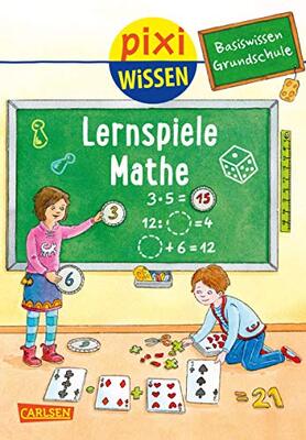 Alle Details zum Kinderbuch Pixi Wissen 99: Basiswissen Grundschule: Lernspiele Mathe (99) und ähnlichen Büchern