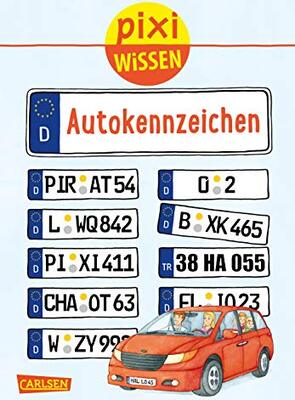 Alle Details zum Kinderbuch Pixi Wissen 102: Autokennzeichen und ähnlichen Büchern