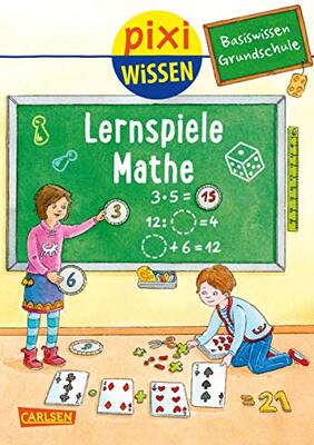 Alle Details zum Kinderbuch Pixi Wissen 99: Basiswissen Grundschule: Lernspiele Mathe (99) und ähnlichen Büchern