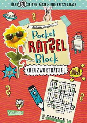 Alle Details zum Kinderbuch Pocket-Rätsel-Block: Kreuzworträtsel: 100% Rätselspaß für deine Tasche und ähnlichen Büchern