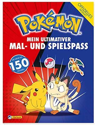 Alle Details zum Kinderbuch Pokémon: Mein ultimativer Mal- und Spielspaß: Mit mehr als 150 Stickern! und ähnlichen Büchern