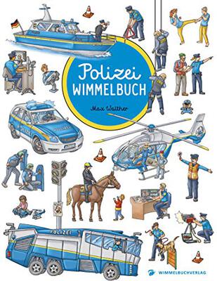 Alle Details zum Kinderbuch Polizei Wimmelbuch: Kinderbuch ab 2 Jahren und ähnlichen Büchern