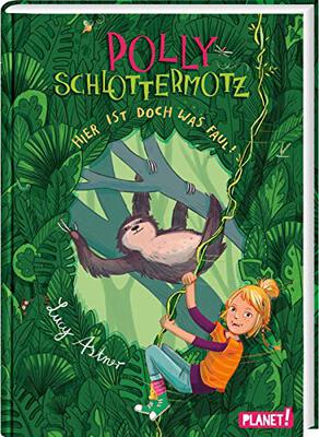 Alle Details zum Kinderbuch Polly Schlottermotz 5: Hier ist doch was faul!: Lustiges Dschungel-Leseabenteuer für Kinder ab 8 Jahren mit starkem Vampir-Mädchen (5) und ähnlichen Büchern