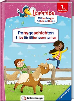 Alle Details zum Kinderbuch Ponygeschichten – Silbe für Silbe lesen lernen - Leserabe ab 1. Klasse - Erstlesebuch für Kinder ab 6 Jahren (Leserabe - Sonderausgaben) und ähnlichen Büchern
