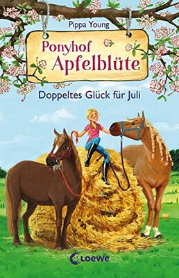 Alle Details zum Kinderbuch Ponyhof Apfelblüte (Band 21) - Doppeltes Glück für Juli: Beliebte Pferdebuchreihe für Kinder ab 8 Jahren und ähnlichen Büchern