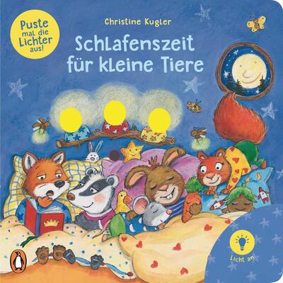 Alle Details zum Kinderbuch Puste mal die Lichter aus! - Schlafenszeit für kleine Tiere: Pappbilderbuch ab 2 Jahren mit 3 LED-Lichtern zum Anschalten und Auspusten. Das ideale Geschenk zu Ostern (Die Puste-mal-Reihe, Band 2) und ähnlichen Büchern