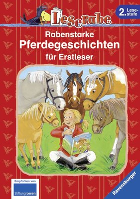 Alle Details zum Kinderbuch Rabenstarke Pferdegeschichten für Erstleser: Doppelband. Pferdegeschichten; Rettung für Flöckchen (Leserabe - Sonderausgaben) und ähnlichen Büchern