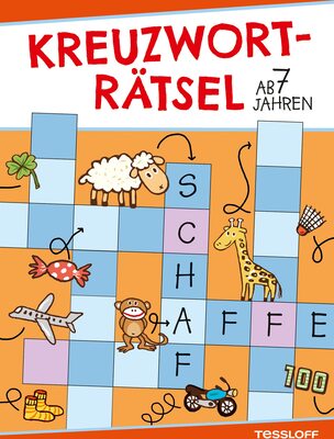 Alle Details zum Kinderbuch Kreuzworträtsel ab 7 Jahren (Rot/Schaf) (Rätsel, Spaß, Spiele) und ähnlichen Büchern