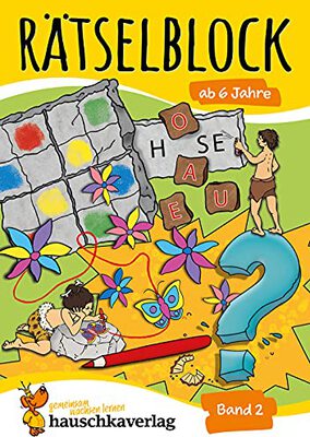 Alle Details zum Kinderbuch Rätselblock ab 6 Jahre - Band 2: Bunter Rätselspaß für Kinder - Sudoku, Fehlersuche, knobeln und logisches Denken fördern (Rätselbücher, Band 637) und ähnlichen Büchern