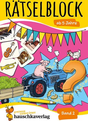Alle Details zum Kinderbuch Rätselblock ab 5 Jahre - Band 2: Bunter Rätselspaß für die Vorschule - Labyrinth, Suchbilder, knobeln und logisches Denken fördern (Rätselbücher, Band 636) und ähnlichen Büchern