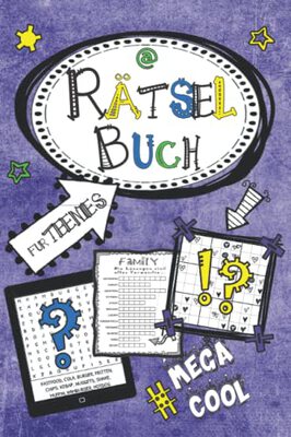 Alle Details zum Kinderbuch Rätselbuch für Teenies: Cooler Rätselspaß für Kinder ab 12: spiegelverkehrte Fehlersuche, Labyrinthe, Buchstabenrätsel, Wortsuche, Sudoku, Zahlengitter und ähnlichen Büchern