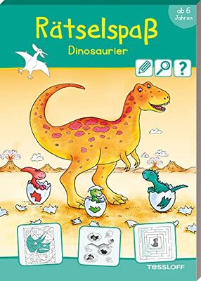 Alle Details zum Kinderbuch Rätselspaß Dinosaurier. Ab 6 Jahren (Rätsel, Spaß, Spiele) und ähnlichen Büchern