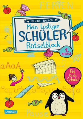 Alle Details zum Kinderbuch Rätselspaß Grundschule: Mein lustiger Schüler-Rätselblock: Rätsel für die 1. Klasse und ähnlichen Büchern