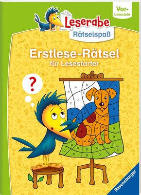 Alle Details zum Kinderbuch Ravensburger Leserabe Rätselspaß - Erstlese-Rätsel für Lesestarter ab 5 Jahren - Vor-Lesestufe und ähnlichen Büchern