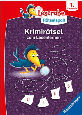 Alle Details zum Kinderbuch Ravensburger Leserabe Rätselspaß - Krimirätsel zum Lesenlernen ab 6 Jahren - 1. Lesestufe und ähnlichen Büchern