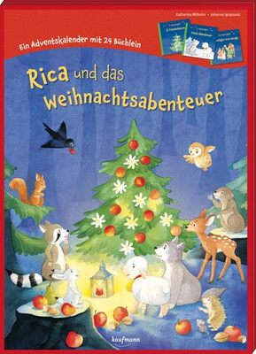 Alle Details zum Kinderbuch Rica und das Weihnachtsabenteuer: Ein Adventskalender mit 24 Büchlein (Adventskalender mit Geschichten für Kinder: Mit 24 Mini-Büchern) und ähnlichen Büchern