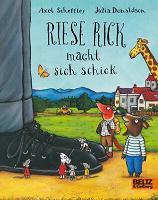 Alle Details zum Kinderbuch Riese Rick macht sich schick: Vierfarbiges Pappbilderbuch und ähnlichen Büchern