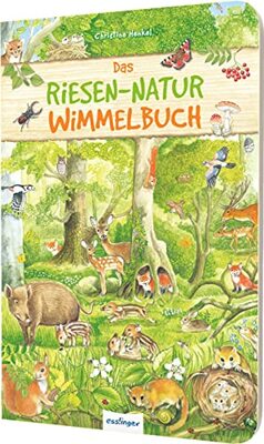 Alle Details zum Kinderbuch Riesen-Wimmelbuch: Das Riesen-Natur-Wimmelbuch: Übergroßes, stabiles Buch mit mehr als 100 heimischen Tieren & Pflanzen und ähnlichen Büchern