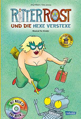 Alle Details zum Kinderbuch Ritter Rost 3: Ritter Rost und die Hexe Verstexe (Ritter Rost mit CD und zum Streamen, Bd. 3): Musical für Kinder mit CD: Neue Ausgabe mit extra Zaubertricks und ähnlichen Büchern