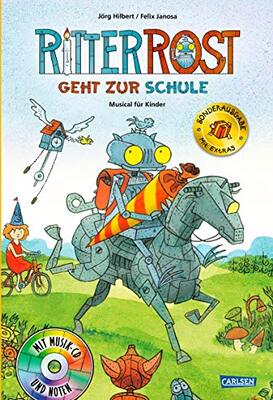 Alle Details zum Kinderbuch Ritter Rost 8: Ritter Rost geht zur Schule (limitierte Sonderausgabe) (Ritter Rost mit CD und zum Streamen, Bd. 8): Musical für Kinder mit CD: Buch mit CD und ähnlichen Büchern