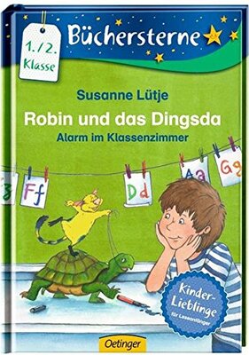 Alle Details zum Kinderbuch Robin und das Dingsda. Alarm im Klassenzimmer: Mit 16 Seiten Leserätseln und -spielen: 1./2. Klasse. Mit 16 Seiten Leserätseln und -spielen (Büchersterne) und ähnlichen Büchern