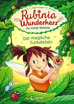 Rubinia Wunderherz, die mutige Waldelfe (Band 1) - Der magische Funkelstein: Kinderbuch zum Vorlesen und ersten Selberlesen - Für Kinder ab 6 Jahre - Fantasybuch für Erstleser bei Amazon bestellen