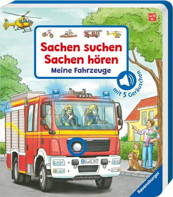 Alle Details zum Kinderbuch Sachen suchen, Sachen hören: Meine Fahrzeuge und ähnlichen Büchern