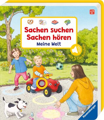 Alle Details zum Kinderbuch Sachen suchen, Sachen hören: Meine Welt: Mit 5 Geräuschen und ähnlichen Büchern