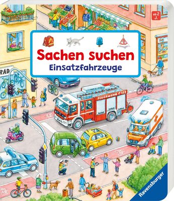 Alle Details zum Kinderbuch Sachen suchen: Einsatzfahrzeuge und ähnlichen Büchern