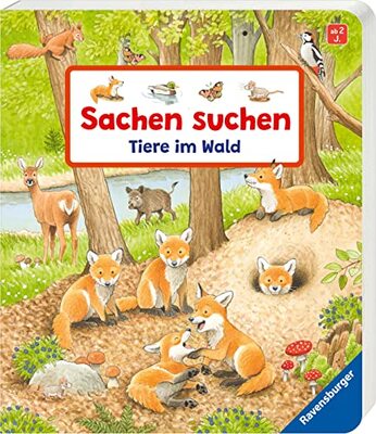 Alle Details zum Kinderbuch Sachen suchen: Tiere im Wald und ähnlichen Büchern