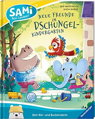 Alle Details zum Kinderbuch SAMi - Neue Freunde im Dschungel-Kindergarten (SAMi - dein Lesebär) und ähnlichen Büchern