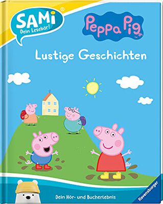 Alle Details zum Kinderbuch SAMi - Peppa Pig - Lustige Geschichten (SAMi - dein Lesebär) und ähnlichen Büchern