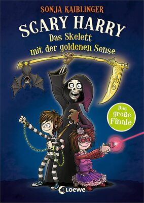 Alle Details zum Kinderbuch Scary Harry (Band 9) - Das Skelett mit der goldenen Sense: Finale der beliebten Kinderbuchreihe ab 10 Jahre und ähnlichen Büchern