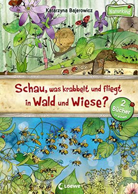 Schau, was krabbelt und fliegt in Wald und Wiese?: Wimmelbilderbuch ab 4 Jahren (Naturkind) bei Amazon bestellen