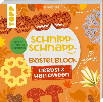 Alle Details zum Kinderbuch Schnipp-Schnapp-Block Herbst & Halloween: Einfache und schnelle Faltschnitt-Ideen für Kinder. Mit 66 Motivpapieren mit Falt- und Schnittlinien und ähnlichen Büchern