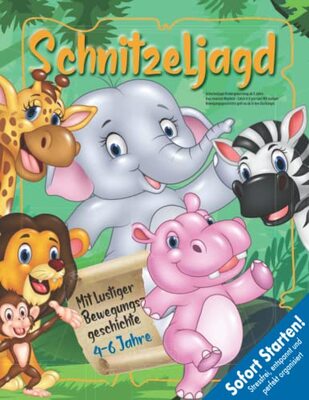 Alle Details zum Kinderbuch Schnitzeljagd Kindergeburtstag ab 5 Jahre: Das rosarote Nilpferd - Catch it if you can! Mit lustiger Bewegungsgeschichte geht es ab in den Dschungel. (Bravo Schatzsuche) und ähnlichen Büchern